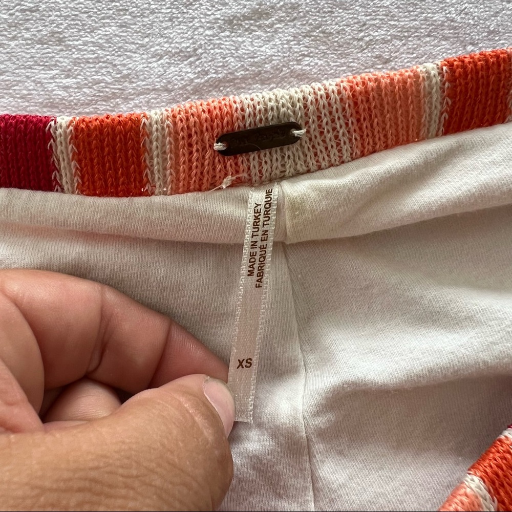 Free People Bridget Striped Pants in Sunset - Picture 4 of 8